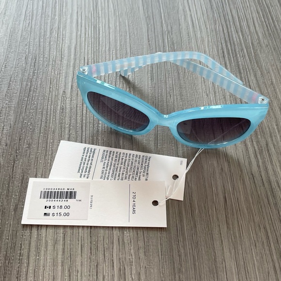 NWT Janie and Jack Sunglasses Set of 3 Tortoise Yellow & Blue 2-4 Years - Picture 10 of 15